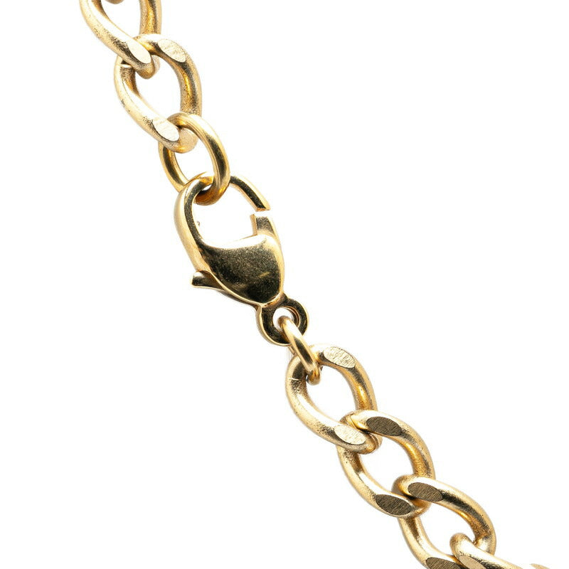 Top Quality Chanel Vintage Coco Mark Necklace Gold