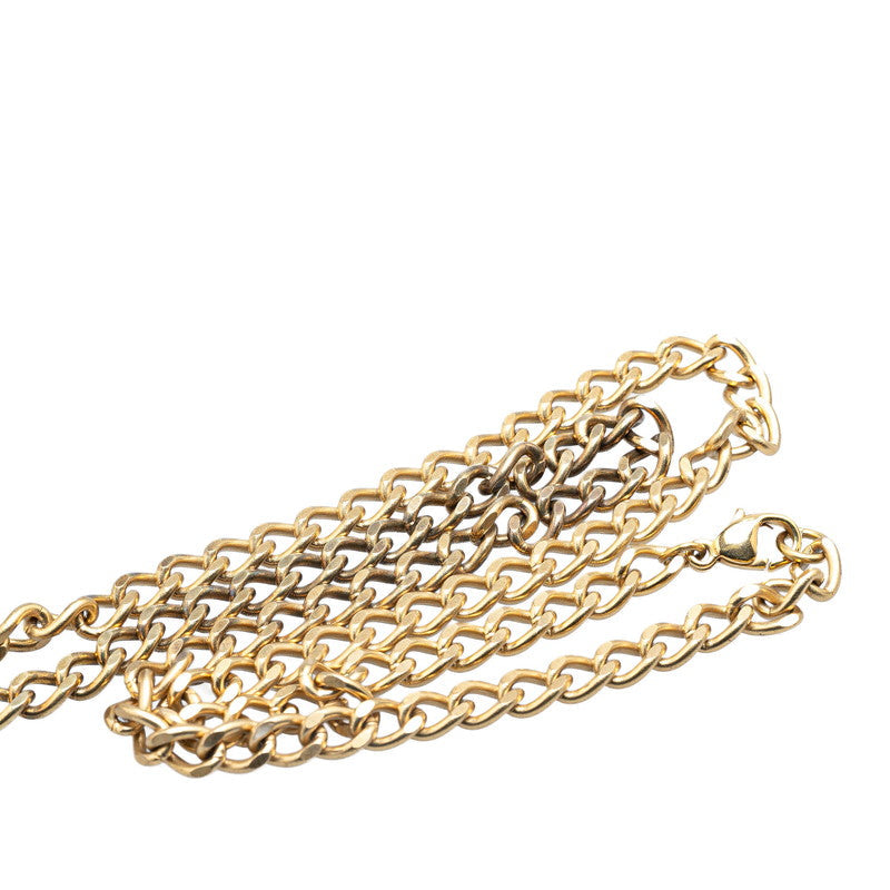 Top Quality Chanel Vintage Coco Mark Necklace Gold