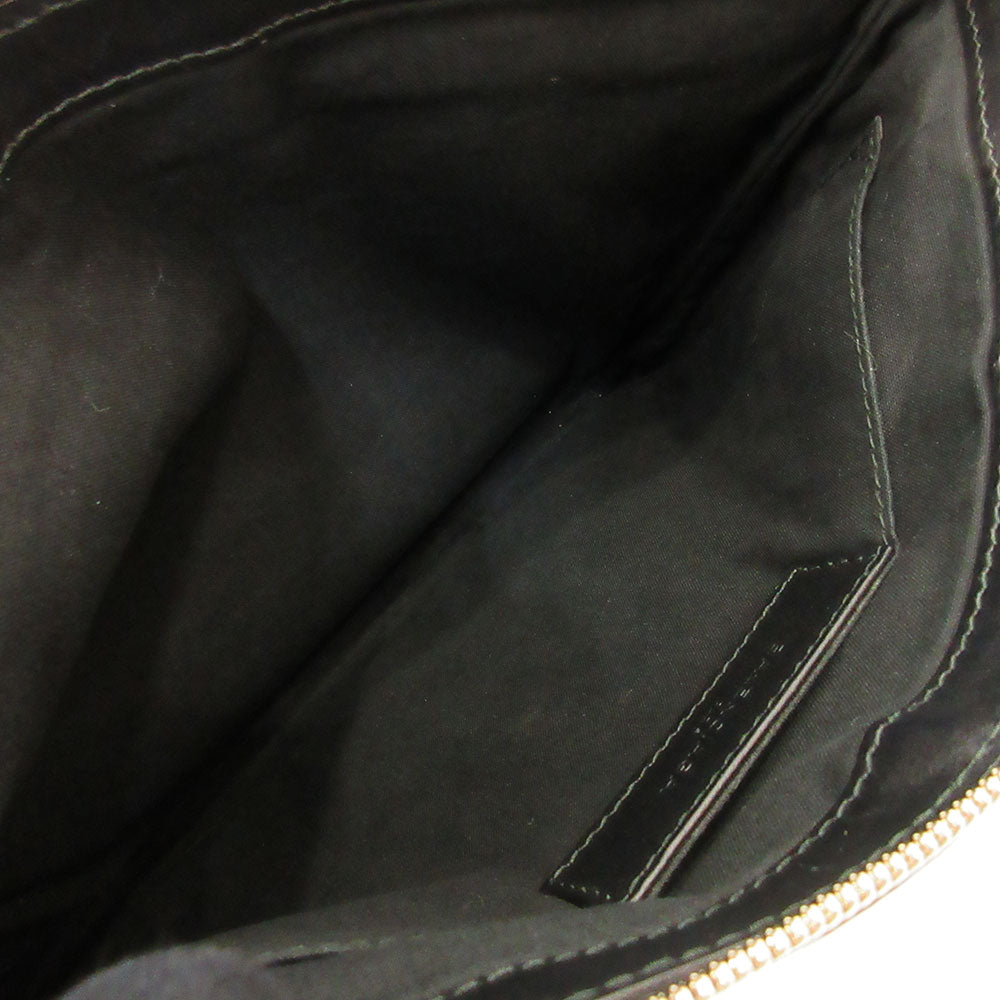Top Quality Balenciaga Denim Canvas Leather Clutch Bag