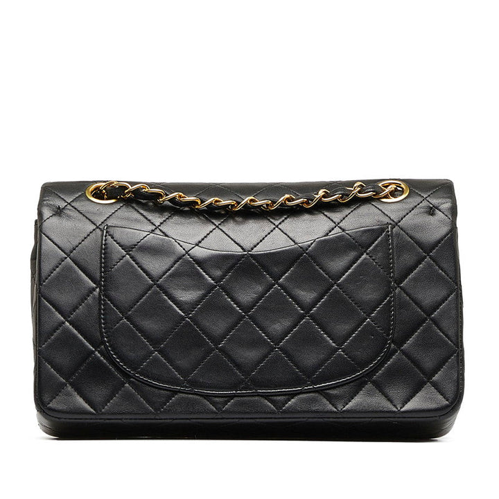 Top Quality Chanel Mattress 23 Double Flat Gold  Chain houlder Bag Black  S  Chanel