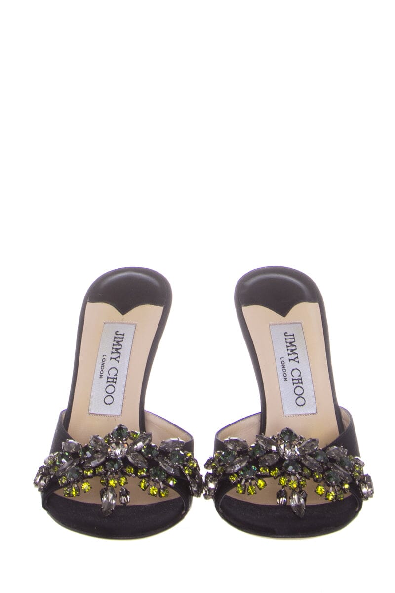 Jimmy Choo Black Jewel Heels SZ 36