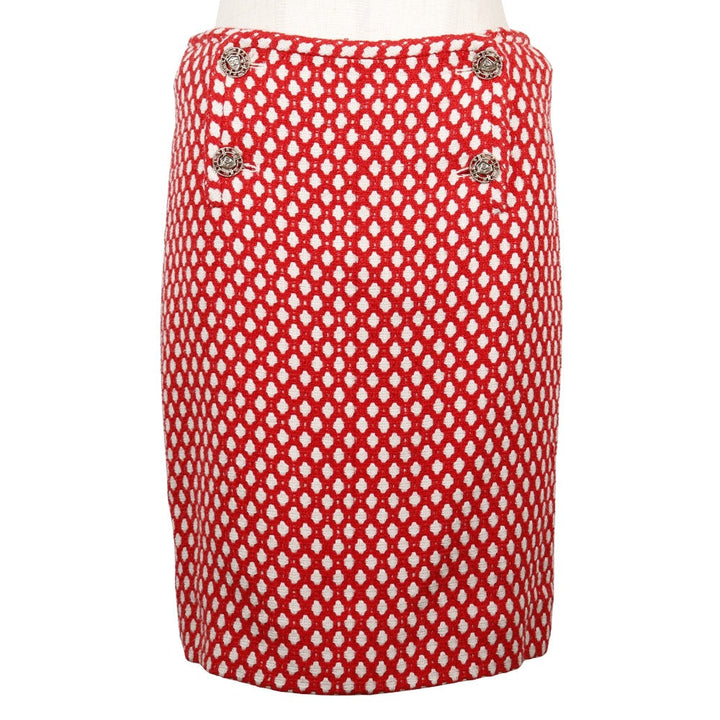 Top Quality Chanel Skirt Rayon Bamboo Cotton Red
