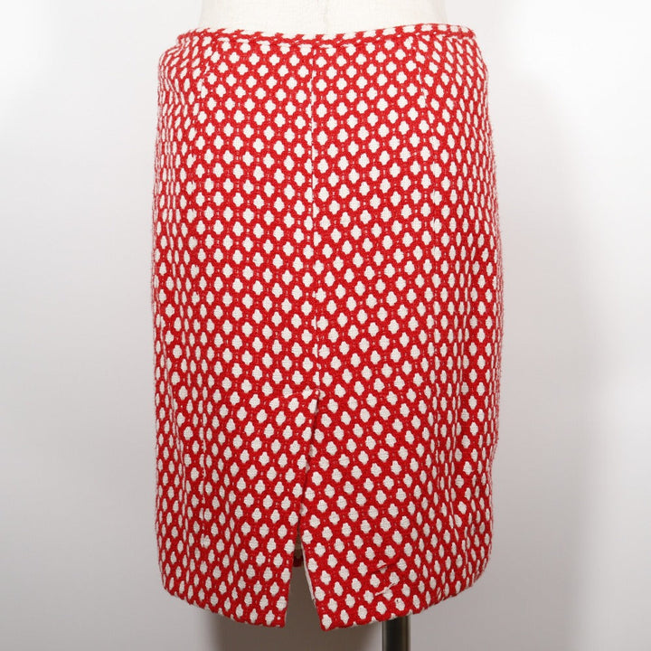 Top Quality Chanel Skirt Rayon Bamboo Cotton Red