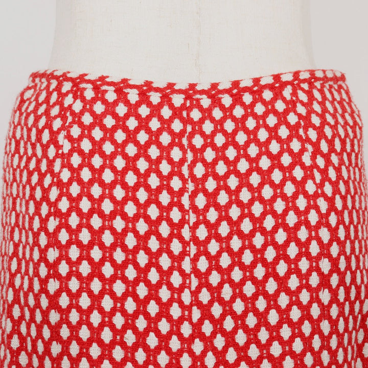 Top Quality Chanel Skirt Rayon Bamboo Cotton Red