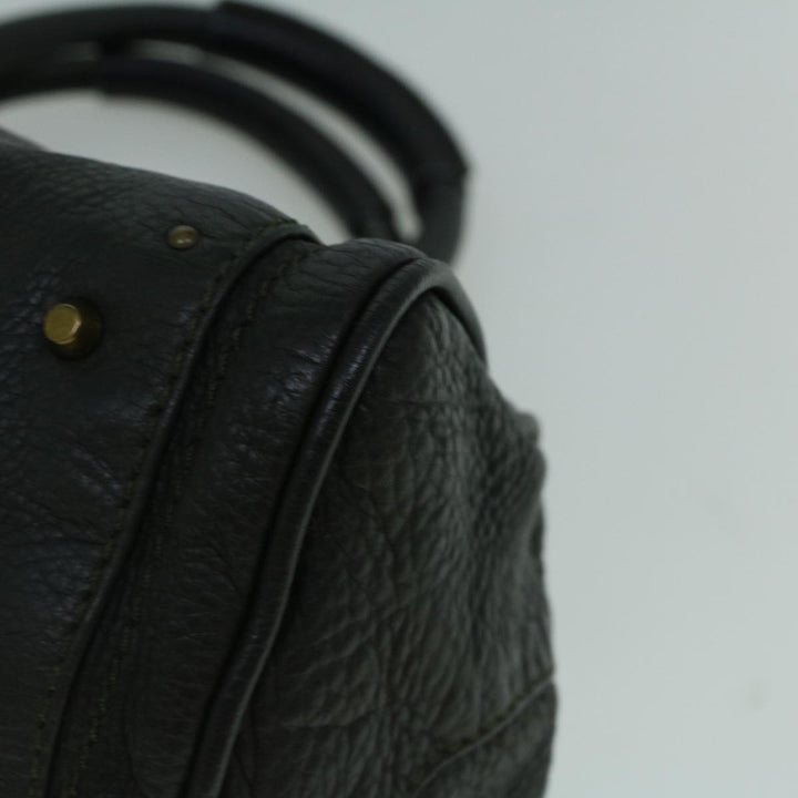 Chloe Paddington Hand Bag Leather Khaki 60289