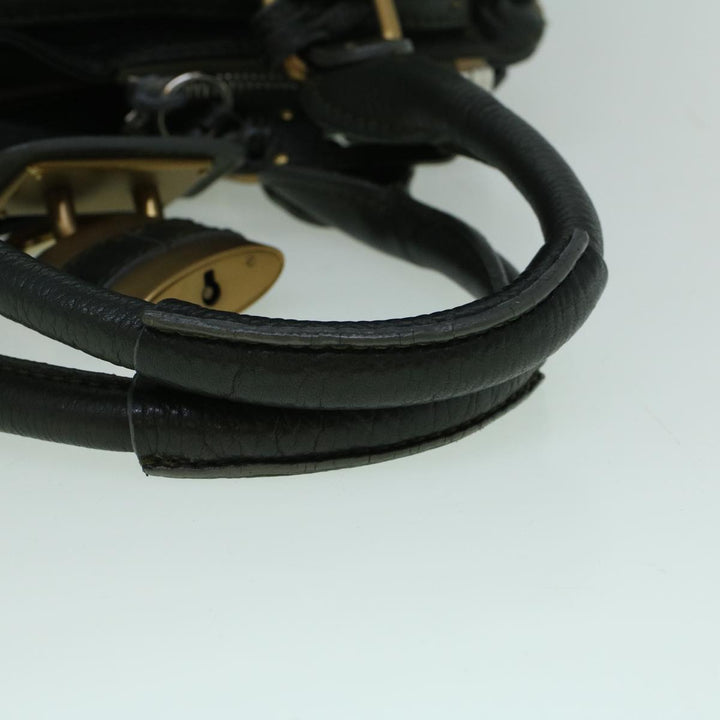 Chloe Paddington Hand Bag Leather Khaki 60289
