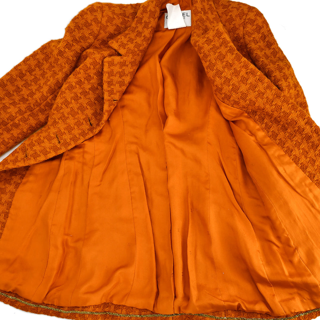 Top Quality Chanel Fall 1995 Fall CC-button tweed blazer #38