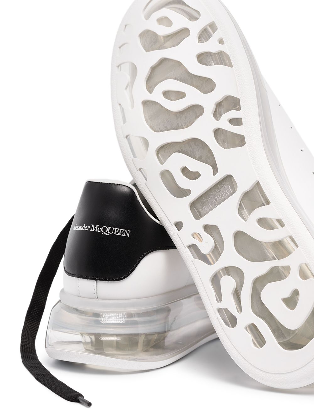 LARRY TRANSPARENT PLATFORM LOW TOP SNEAKERS
