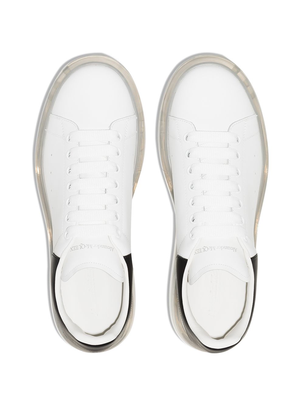 LARRY TRANSPARENT PLATFORM LOW TOP SNEAKERS
