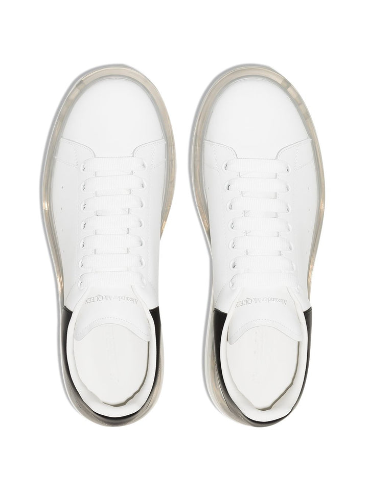 LARRY TRANSPARENT PLATFORM LOW TOP SNEAKERS