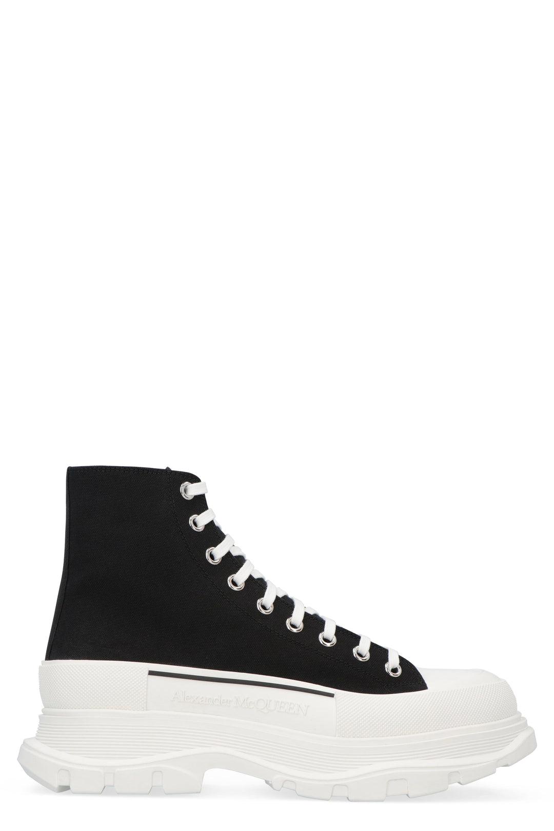 TREAD SLICK LACE-UP ANKLE BOOTS