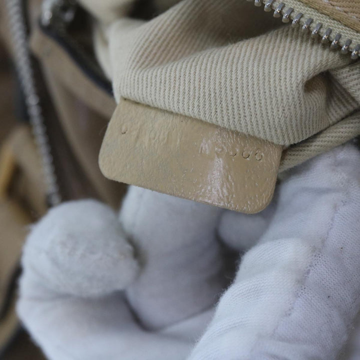 Chloe Paddington Hand Bag Leather Beige 60548