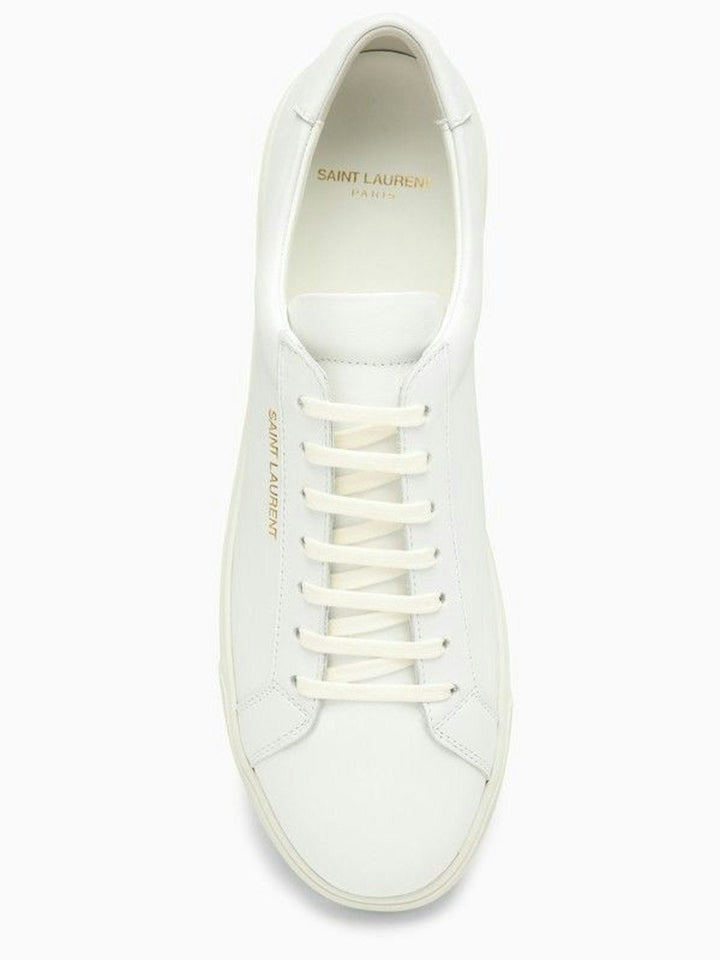 ANDY WHITE LEATHER TRAINER
