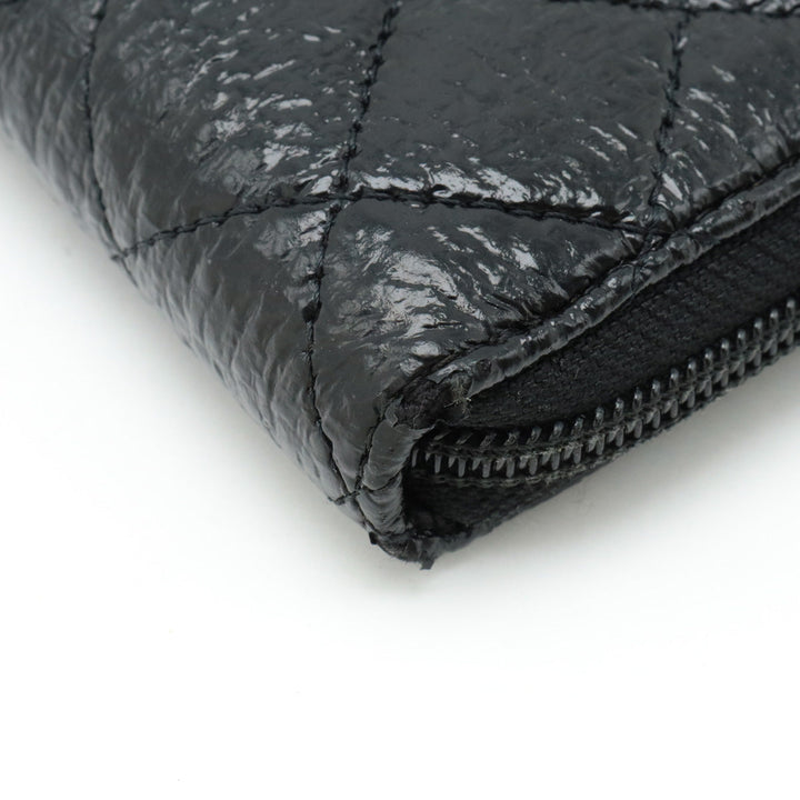 Top Quality Chanel MATRACE COCOMARK ROUND Long Wallet  TWID LEADER BLACK BLACK SILVER A50097 BLUMIN BLUMIN MARKET SHOP