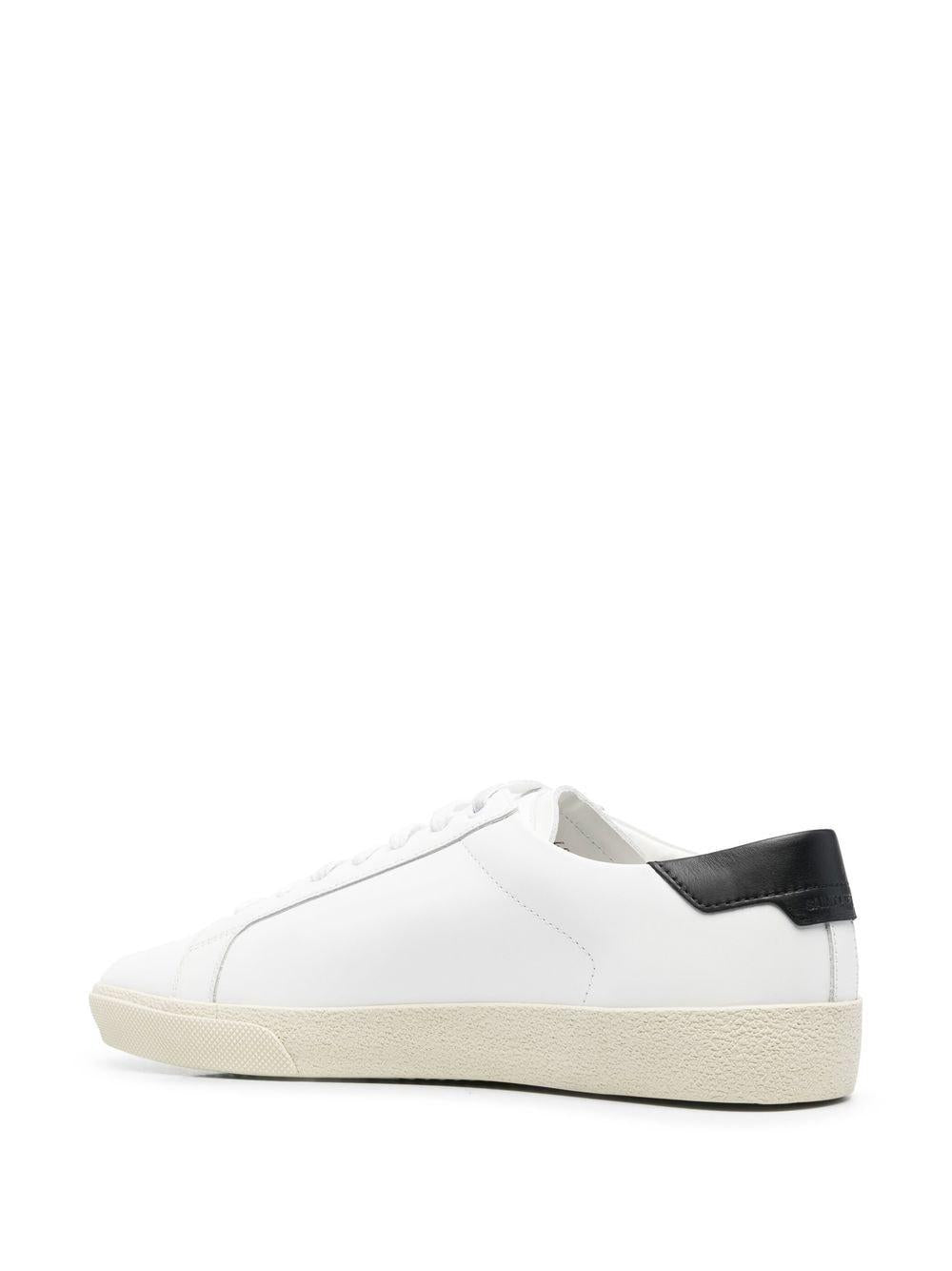 LOGO PRINT LOW TOP SNEAKERS