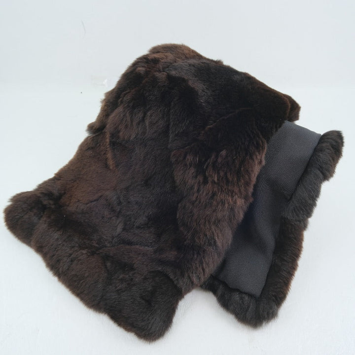 Top Quality Chanel Rabbit Fur Silk Stole Scarf