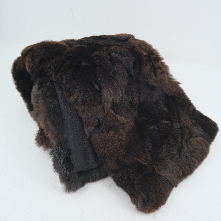 Top Quality Chanel Rabbit Fur Silk Stole Scarf