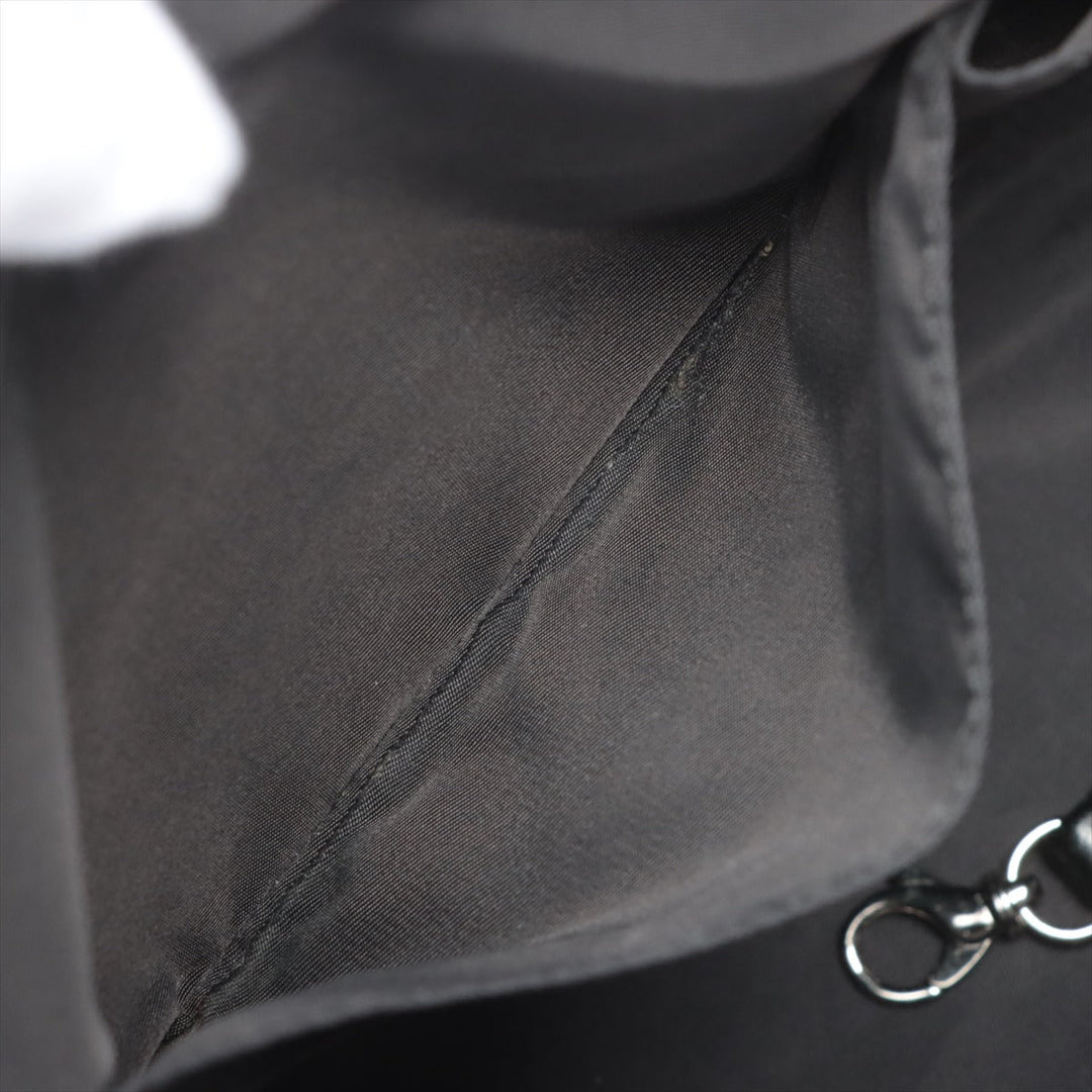 Top Quality Chanel PARIBIARITZ PM  Linen Tote Bag Black Silver Gold