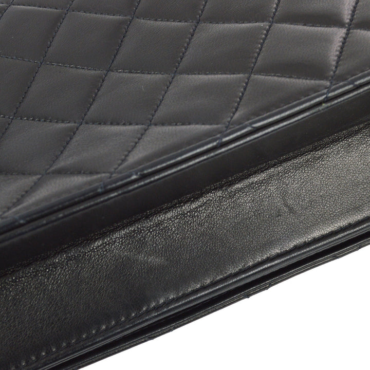 Top Quality Chanel 1997-1999 Lambskin Pushlock Small Full Flap Bag