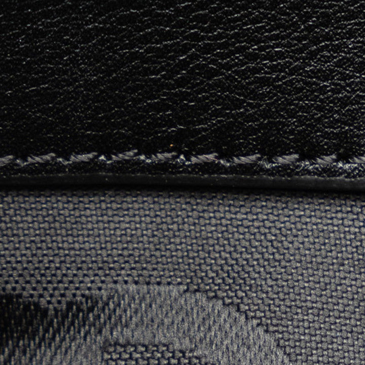 Top Quality Chanel Black Straw Chain Tote Handbag