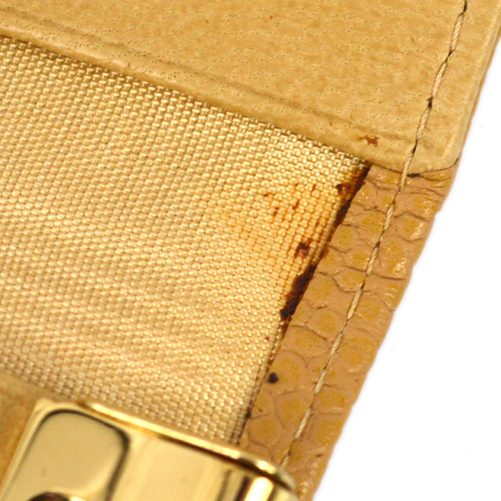 Top Quality Chanel 2003-2004 Beige Caviar Timeless Key Case