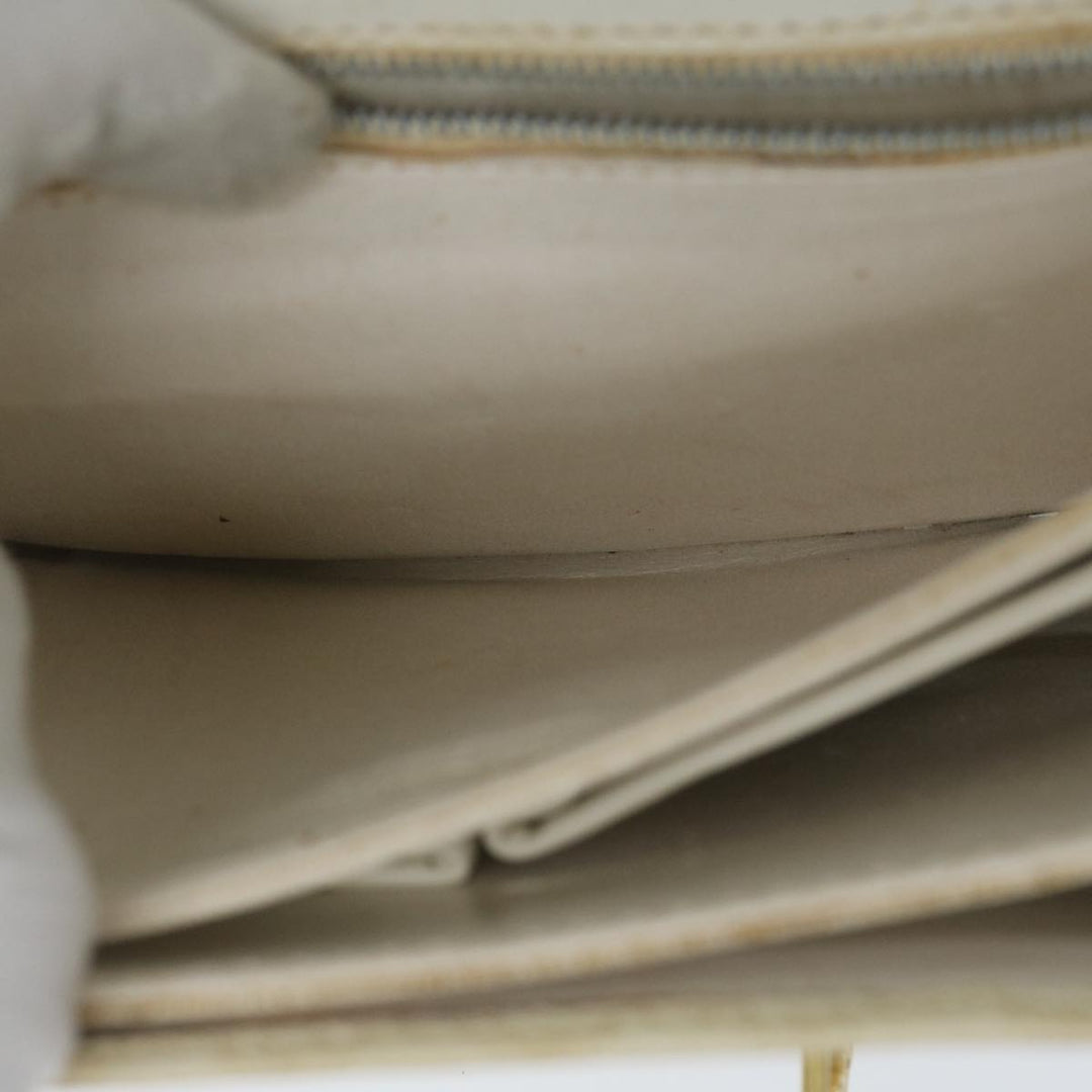 Celine Macadam Canvas Shoulder Bag PVC Leather Whe  62462