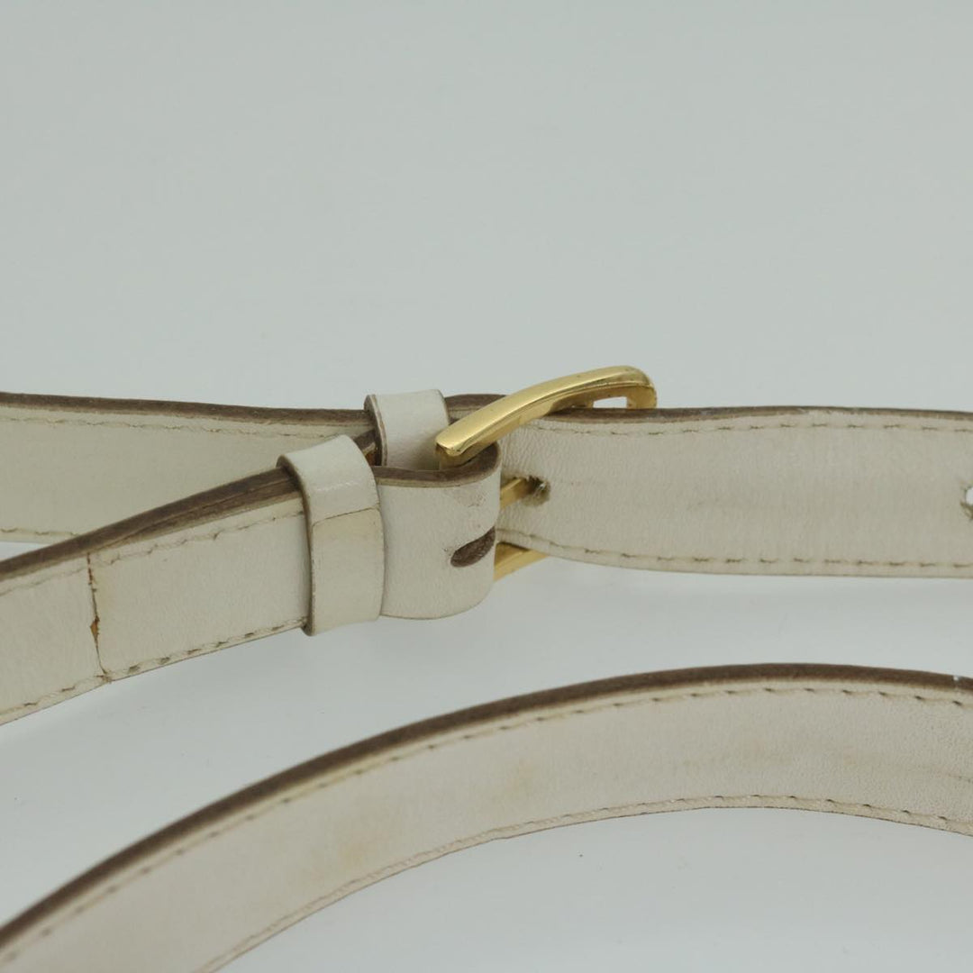 Celine Macadam Canvas Shoulder Bag PVC Leather Whe  62462