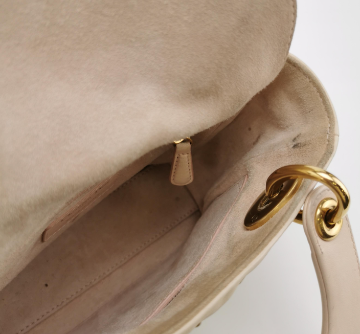 Dior Lady Mini Bag White 250209781055836