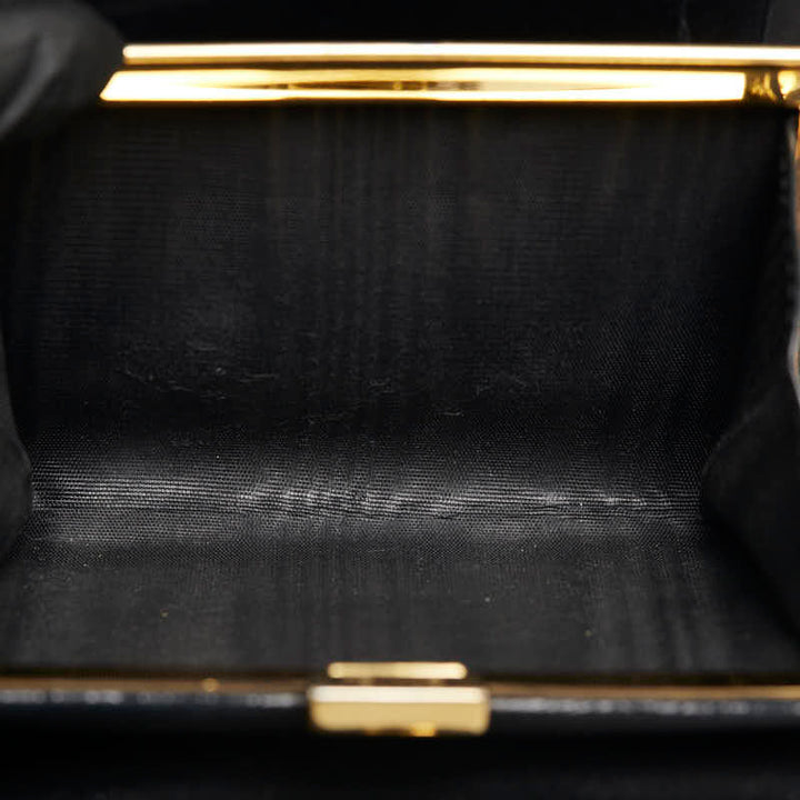 Top Quality Chanel Double Folded Wallet Caviar Skin/Leather Black  Caviar
