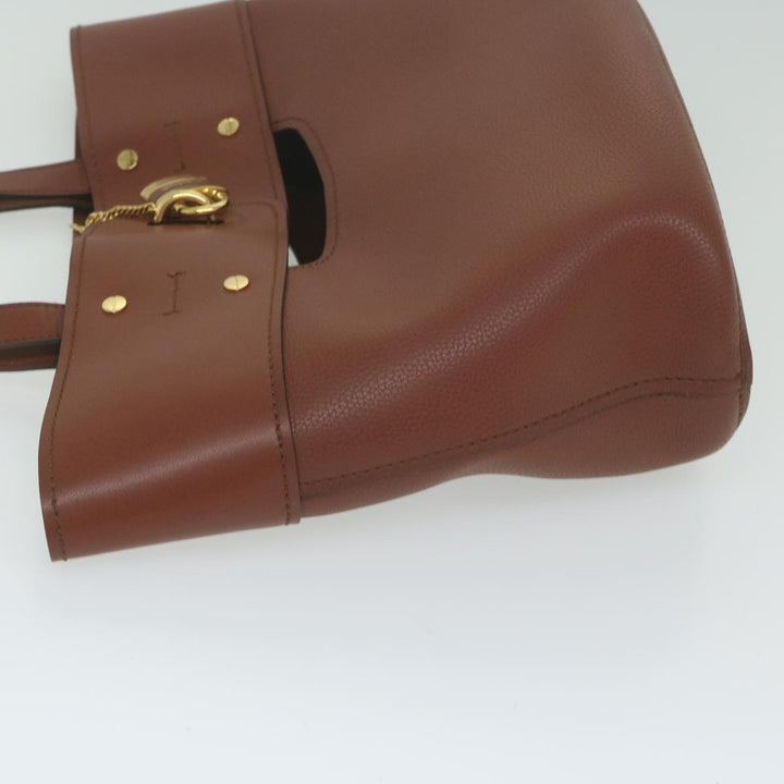 Chloe Abbey Tote Bag Leather Brown CHC20SS223C44 62939A