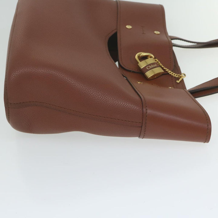 Chloe Abbey Tote Bag Leather Brown CHC20SS223C44 62939A