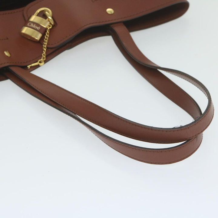 Chloe Abbey Tote Bag Leather Brown CHC20SS223C44 62939A
