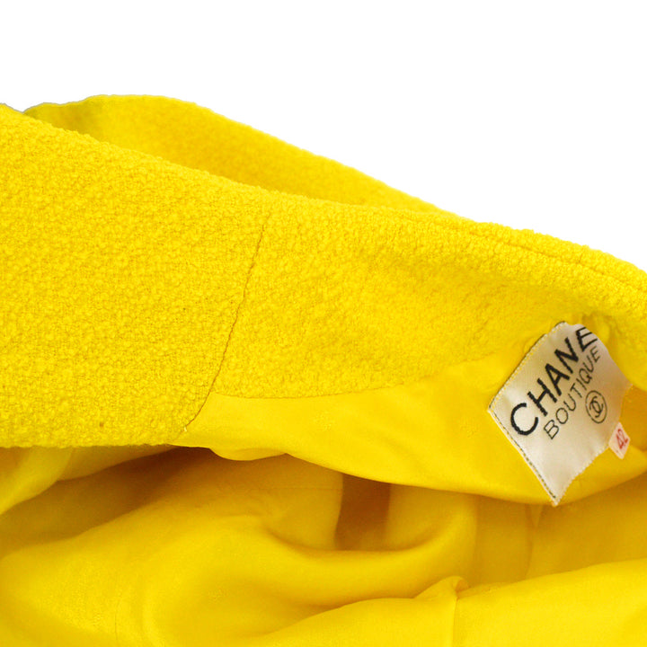 Top Quality Chanel Single Breasted Jacket Yellow #42