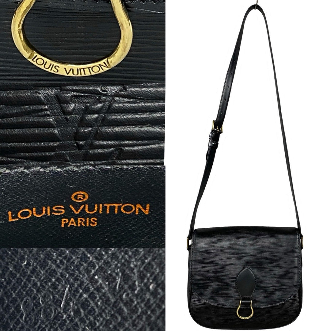Louis Vuitton Saint Cloud MM Leather Crossbody Bag