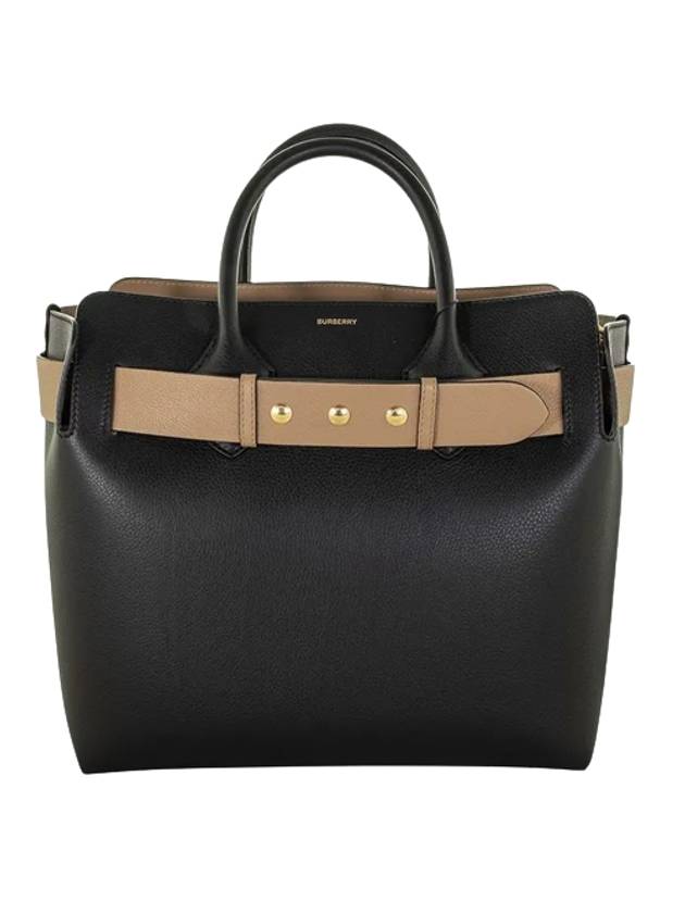 Burberry Medium Triple Stud Tote Bag Black