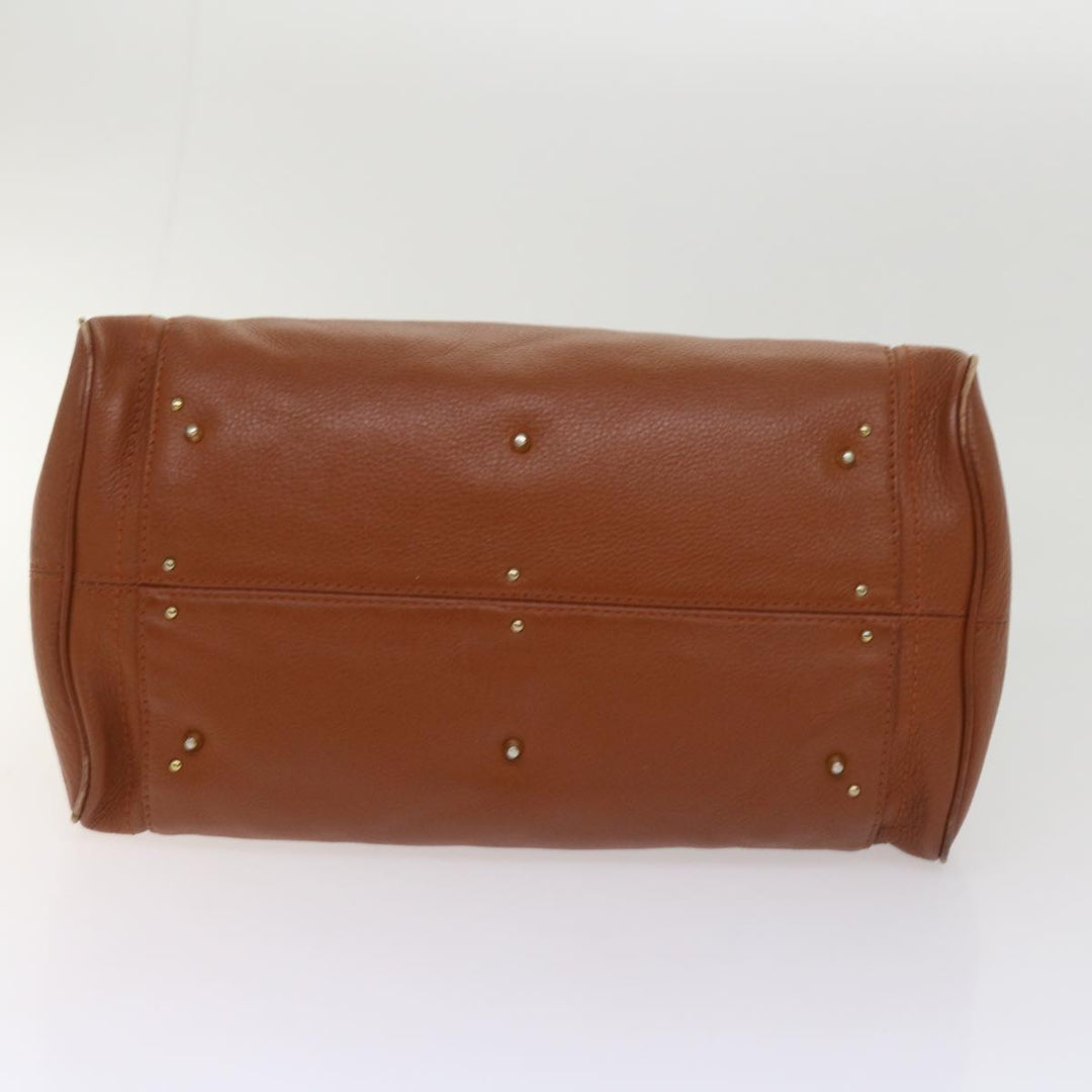 Chloe Paddington Hand Bag Leather Brown 63548