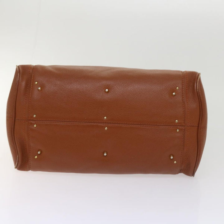 Chloe Paddington Hand Bag Leather Brown 63548