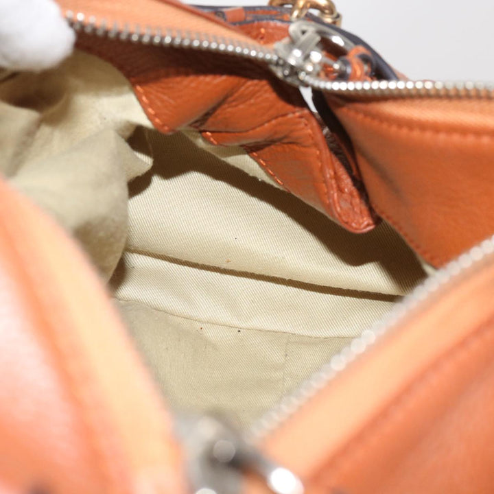 Chloe Paddington Hand Bag Leather Brown 63548