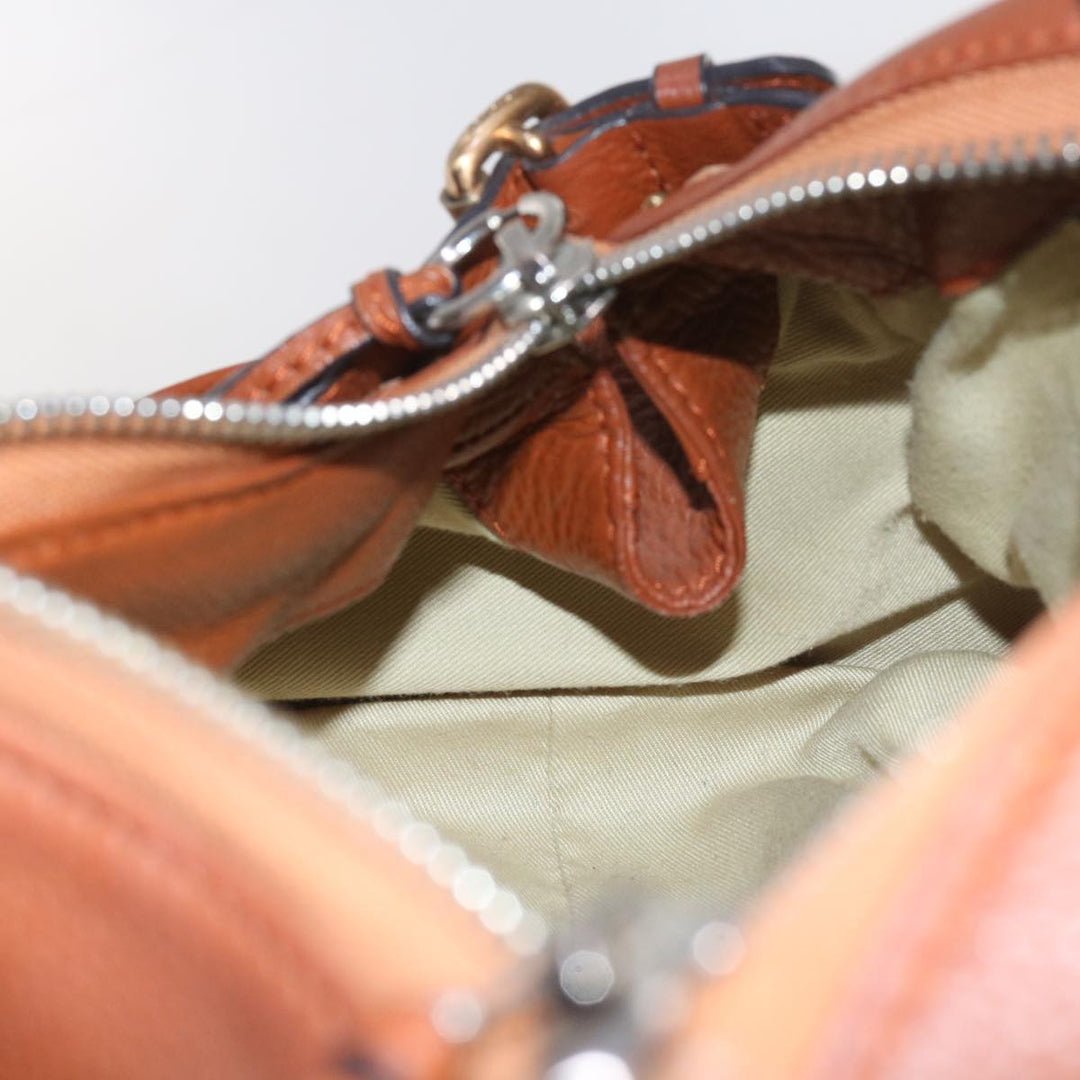 Chloe Paddington Hand Bag Leather Brown 63548