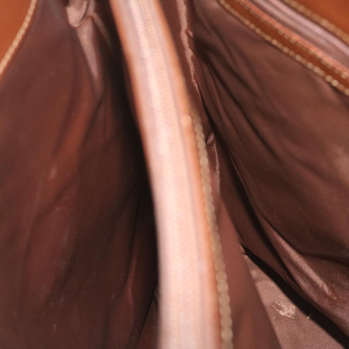 BurberrySs Nova Check Shoulder Bag PVC Leather Beige Auth 63774