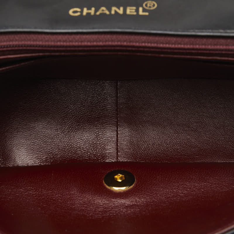 Top Quality Chanel Mattress Diana 25 Chain houlder Bag Black Leather Lady Chanel