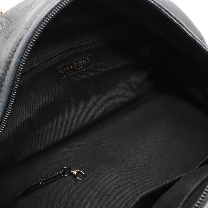 Top Quality Chanel Top Quality Chanel Cocomark Mini Boston  Bag Shoulder  Shoulder Tooth Black Black Black Blumin