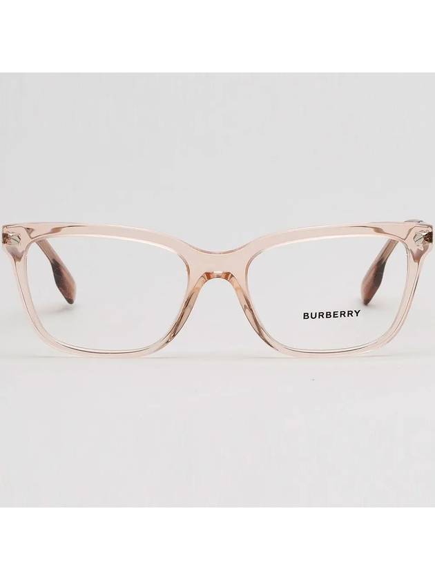 Burberry Eyewear Demo Square Horn-rimmed Eyeglasses Pink
