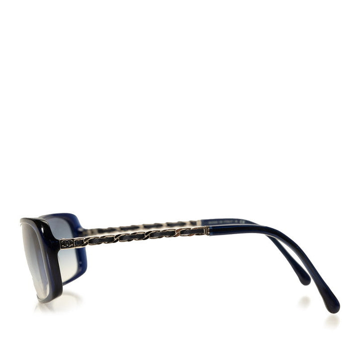 Top Quality Chanel Cocomark un Glasses Blue Silver  Lady Chanel