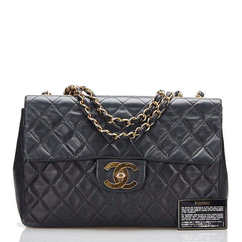 Top Quality Chanel Mattress 34  Chain houlder Bag  Bag Black Gold   CHANEL