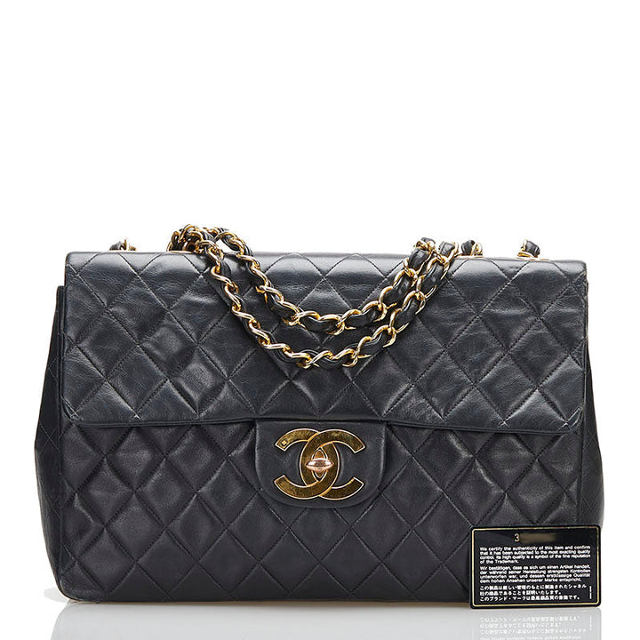 Top Quality Chanel Mattress 34  Chain houlder Bag  Bag Black Gold   CHANEL