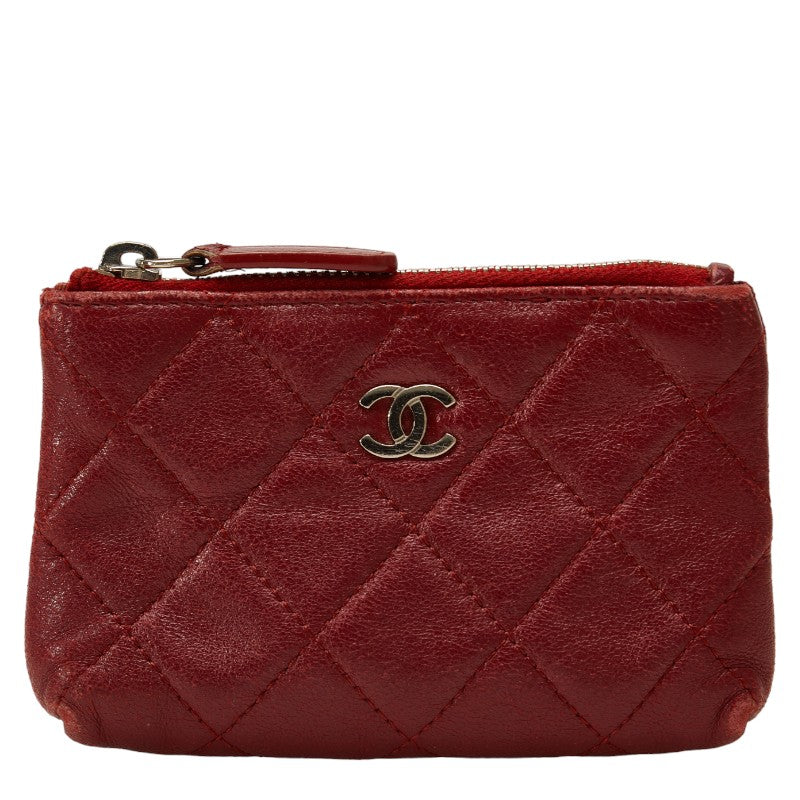Top Quality Chanel Top Quality Chanel MATRASSE Coincase /Leather Wine Red  and Gentlemen