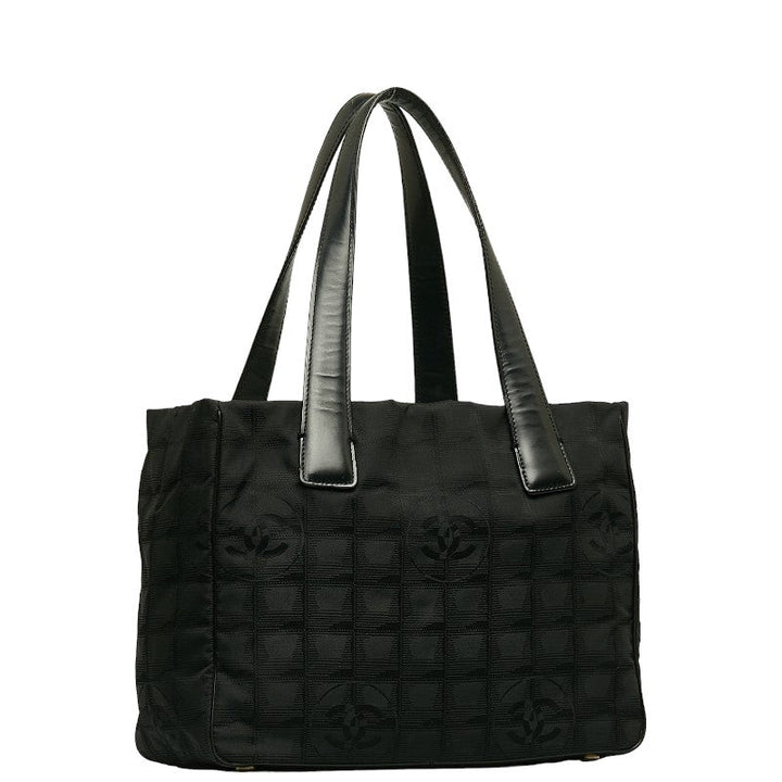 Top Quality Chanel Black New Travel Line Shoulder Bag