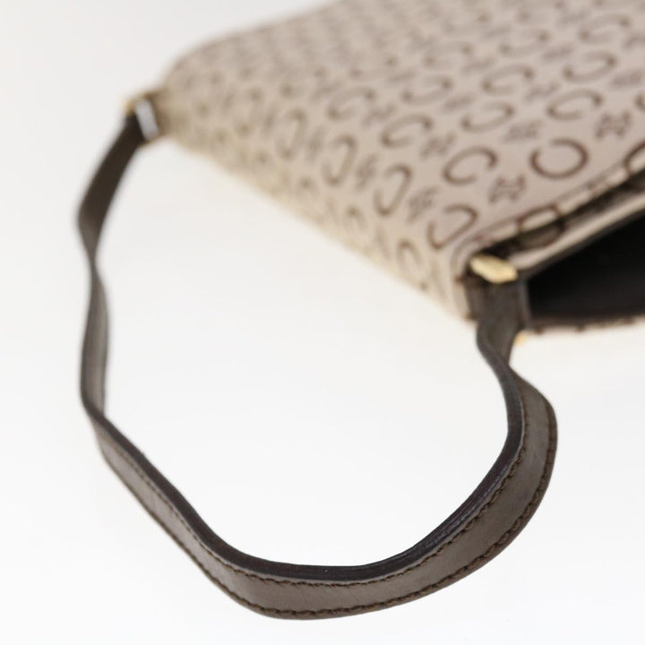 Celine C Macadam Canvas Shoulder Bag Beige Brown  64803