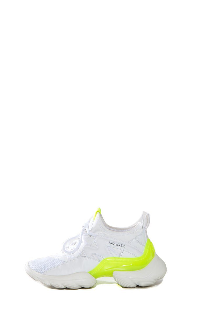 Moncler White Taiss Low Top Sneakers SZ 35